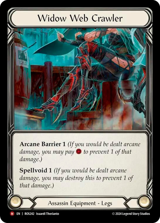 Image for Widow Web Crawler (Rosetta) (ROS242) - Flesh and Blood TCG