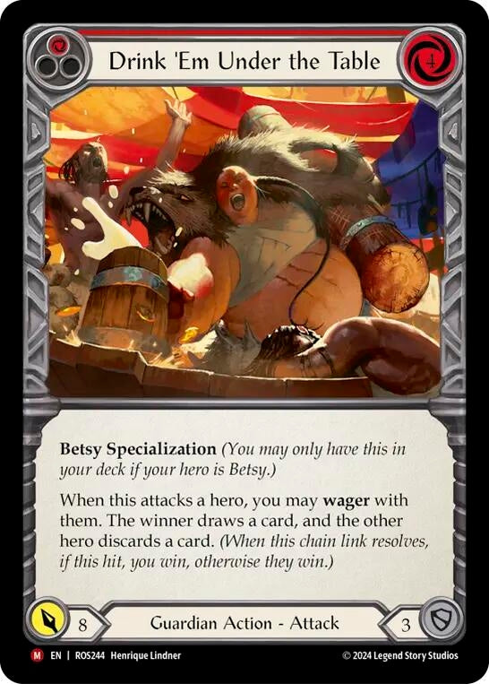 Image for Drink 'Em Under the Table (Rosetta) (ROS244) - Flesh and Blood TCG