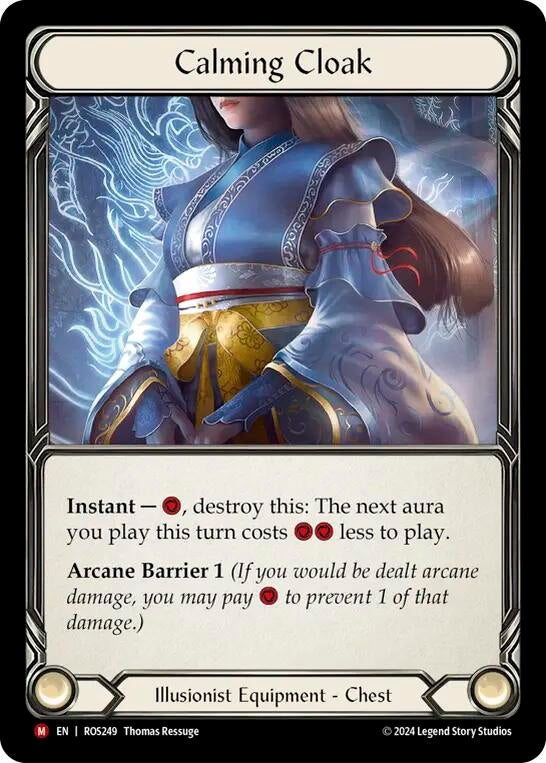 Image for Calming Cloak (Rosetta) (ROS249) - Flesh and Blood TCG