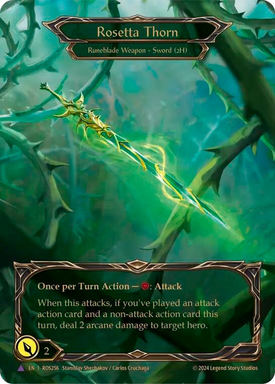 Image for Rosetta Thorn (Marvel) (Rosetta) (ROS256) - Flesh and Blood TCG