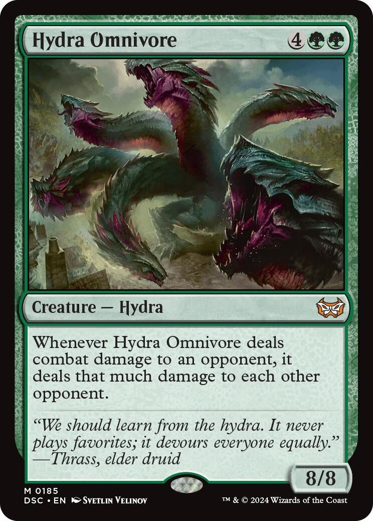 Image for Hydra Omnivore (Commander: Duskmourn: House of Horror) (185) - Magic: The Gathering