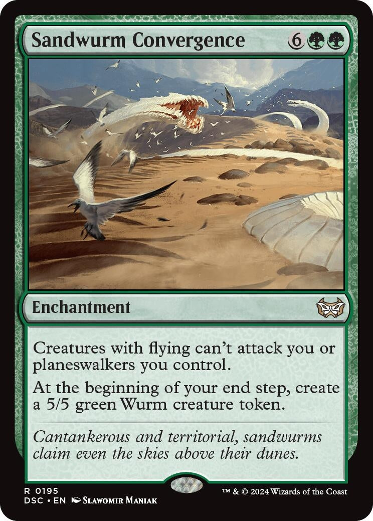 Image for Sandwurm Convergence (Commander: Duskmourn: House of Horror) (195) - Magic: The Gathering