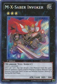 Image for M-X-Saber Invoker (Order of Chaos) (ORCS-EN099) - YuGiOh