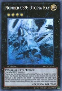 Image for Number C39: Utopia Ray (Ghost Rare) (Order of Chaos) (ORCS-EN040) - YuGiOh