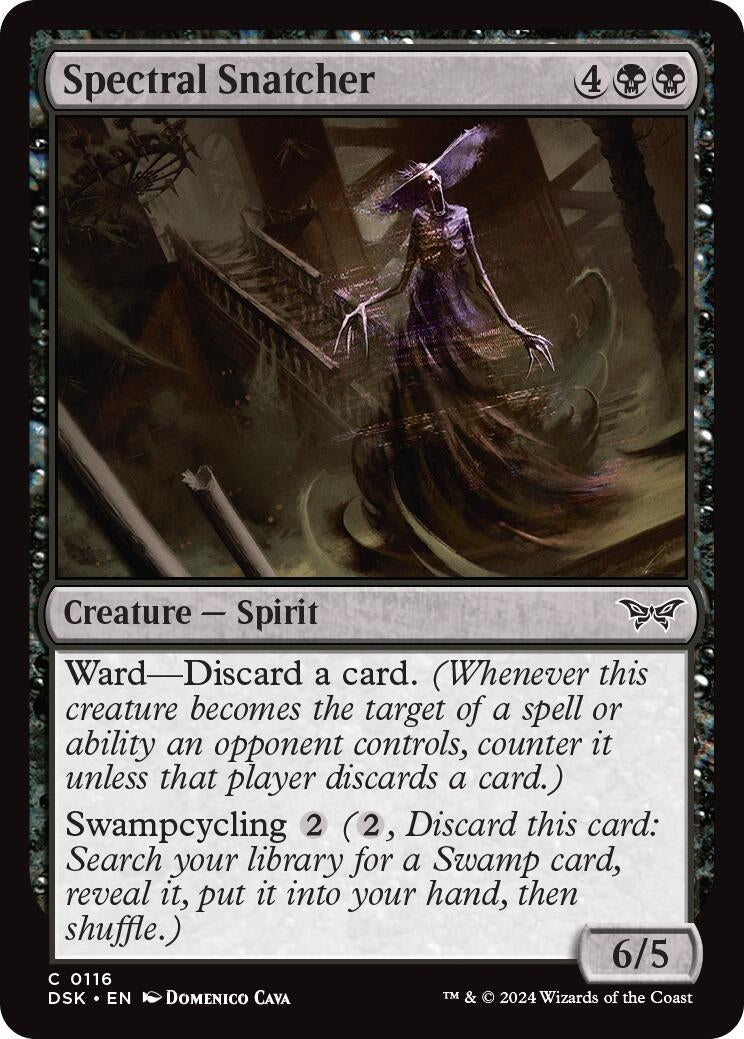 Image for Spectral Snatcher (Duskmourn: House of Horror) (116) - Magic: The Gathering