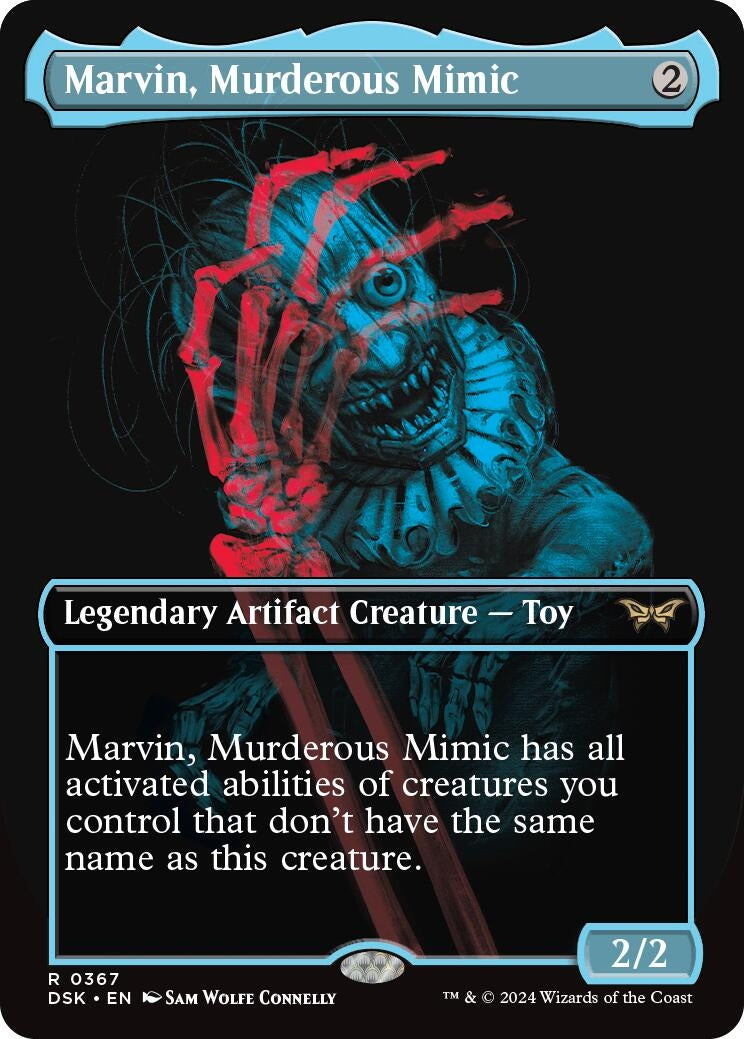 Image for Marvin, Murderous Mimic (Showcase) (Duskmourn: House of Horror) (367) - Magic: The Gathering
