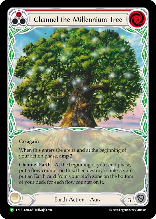 Image for Channel the Millennium Tree - FAB263 (Flesh and Blood: Promo Cards) (FAB263) - Flesh and Blood TCG
