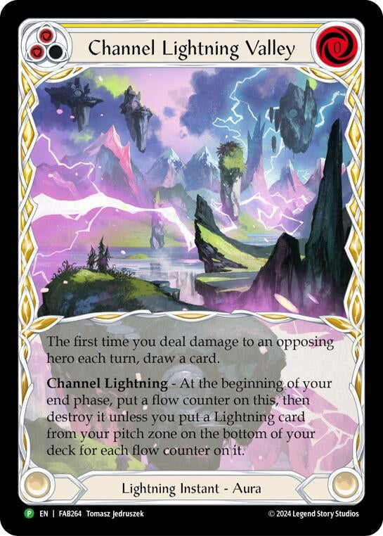 Image for Channel Lightning Valley - FAB264 (Flesh and Blood: Promo Cards) (FAB264) - Flesh and Blood TCG
