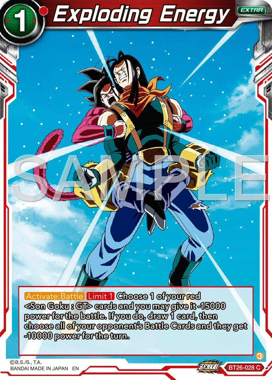 Image for Exploding Energy (Ultimate Advent) (BT26-028) - Dragon Ball Super: Masters