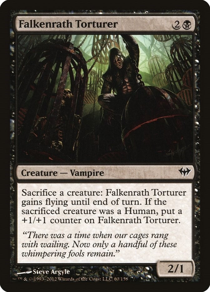 Image for Falkenrath Torturer (Dark Ascension) (60) - Magic: The Gathering
