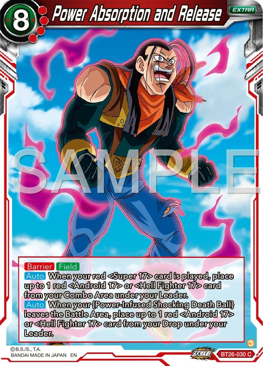 Image for Power Absorption and Release (Ultimate Advent) (BT26-030) - Dragon Ball Super: Masters