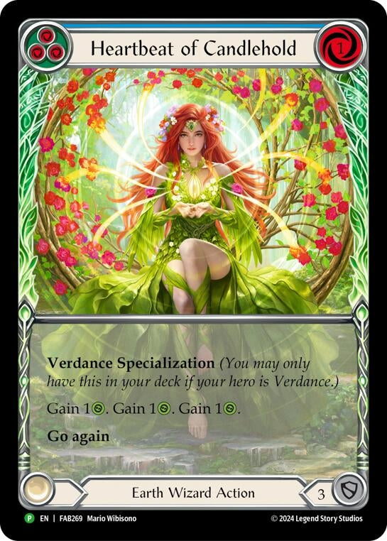 Image for Heartbeat of Candlehold (Extended Art) - FAB269 (Flesh and Blood: Promo Cards) (FAB269) - Flesh and Blood TCG