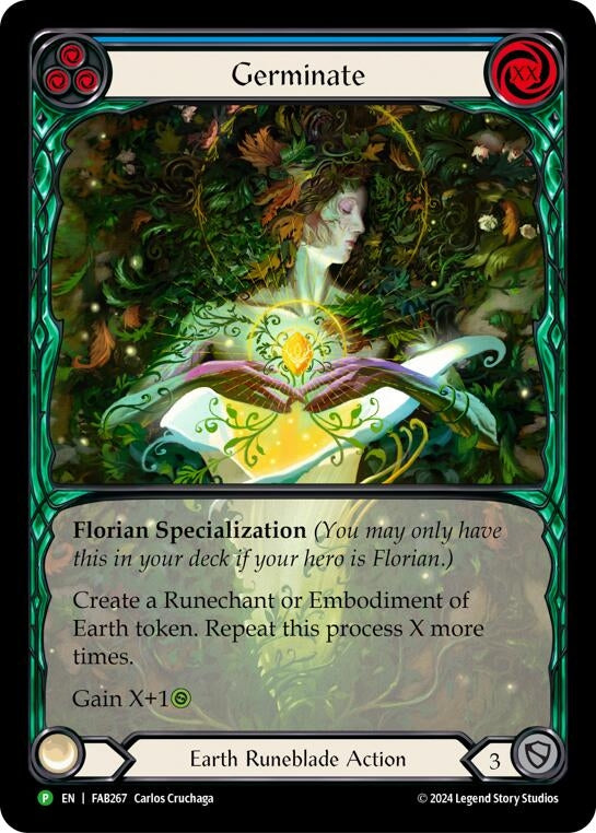 Image for Germinate (Extended Art) - FAB267 (Flesh and Blood: Promo Cards) (FAB267) - Flesh and Blood TCG