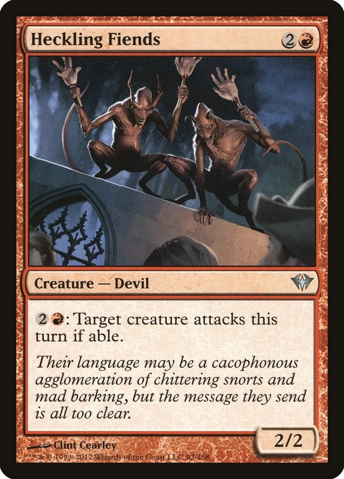 Image for Heckling Fiends (Dark Ascension) (92) - Magic: The Gathering