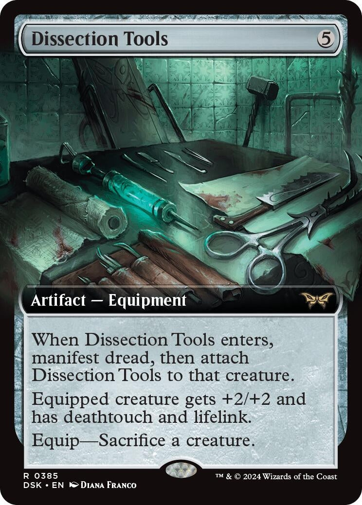 Image for Dissection Tools (Extended Art) (Duskmourn: House of Horror) (385) - Magic: The Gathering
