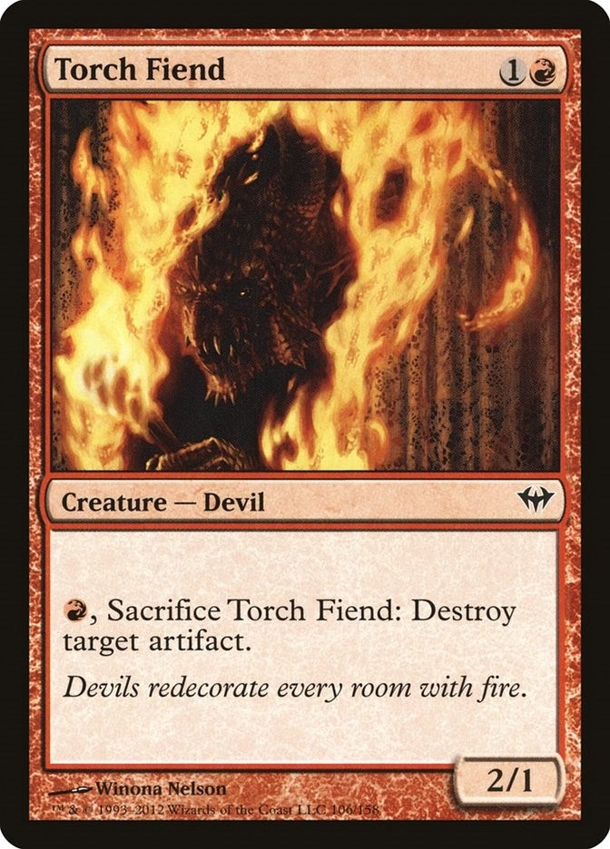 Image for Torch Fiend (Dark Ascension) (106) - Magic: The Gathering