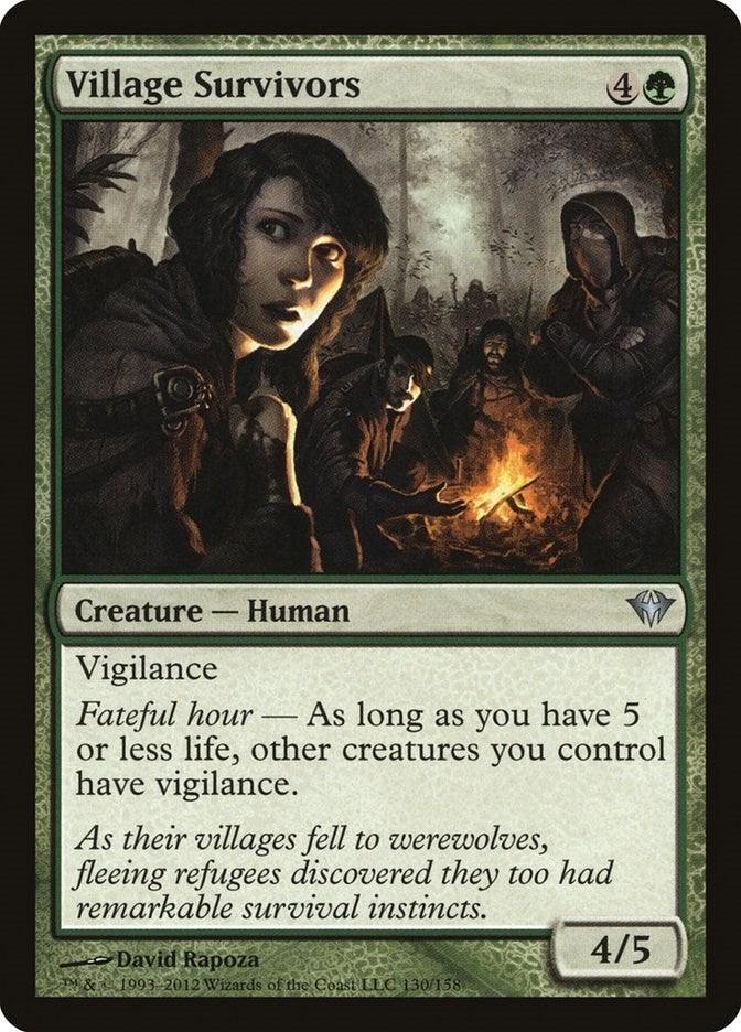 Image for Village Survivors (Dark Ascension) (130) - Magic: The Gathering