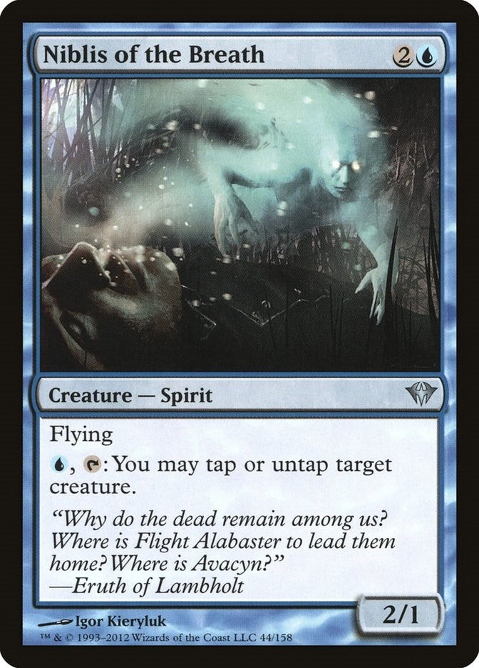 Image for Niblis of the Breath (Dark Ascension) (44) - Magic: The Gathering