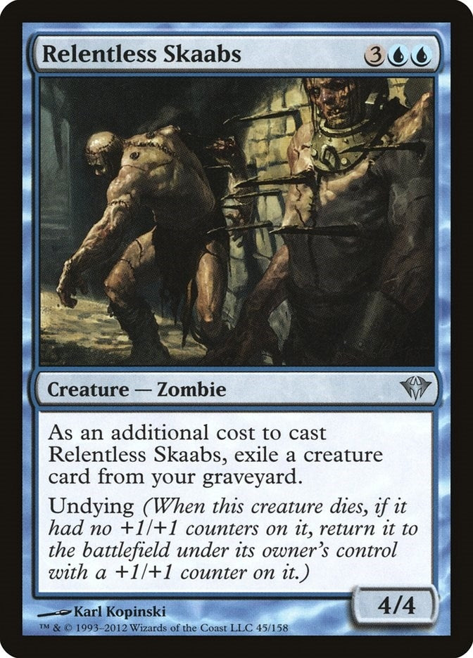 Image for Relentless Skaabs (Dark Ascension) (45) - Magic: The Gathering