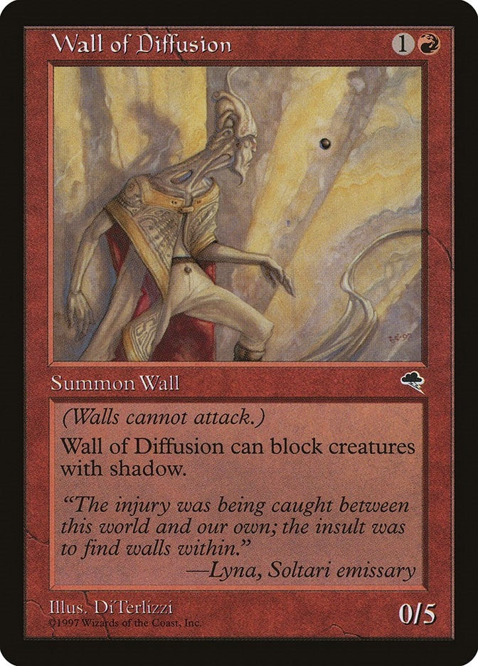 Image for Wall of Diffusion (Tempest) (211) - Magic: The Gathering