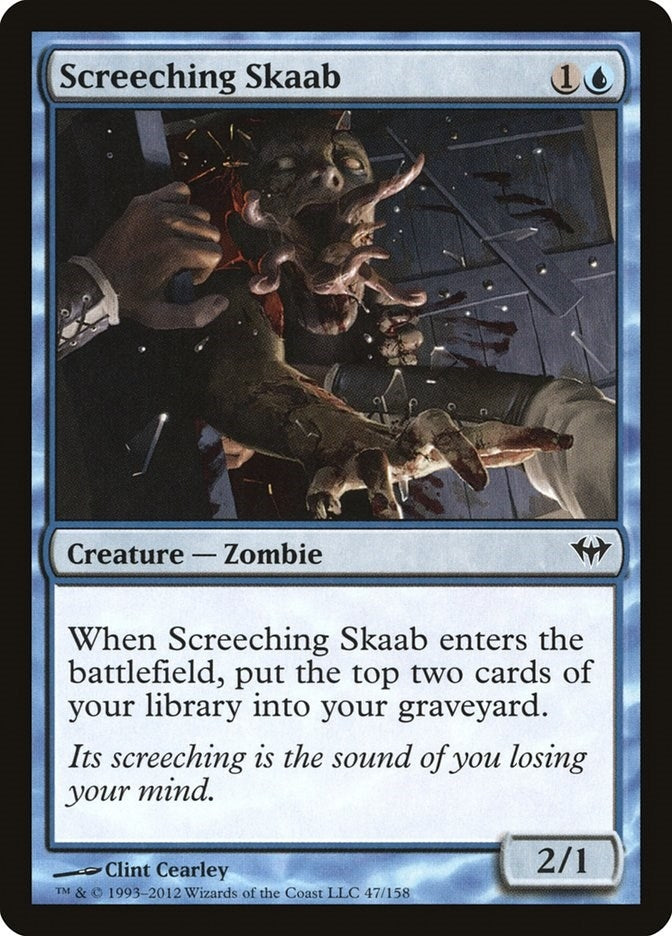 Image for Screeching Skaab (Dark Ascension) (47) - Magic: The Gathering