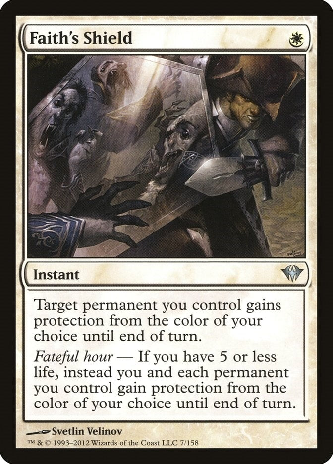 Image for Faith's Shield (Dark Ascension) (7) - Magic: The Gathering