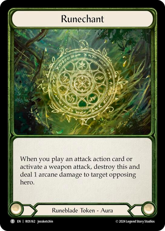 Image for Runechant (Earth) (Rosetta) (ROS162) - Flesh and Blood TCG