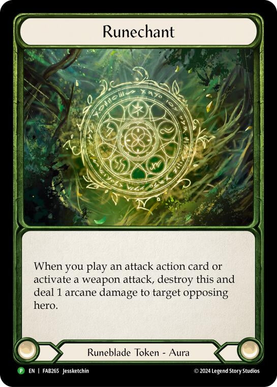 Image for Runechant (Earth) - FAB265 (Flesh and Blood: Promo Cards) (FAB265) - Flesh and Blood TCG