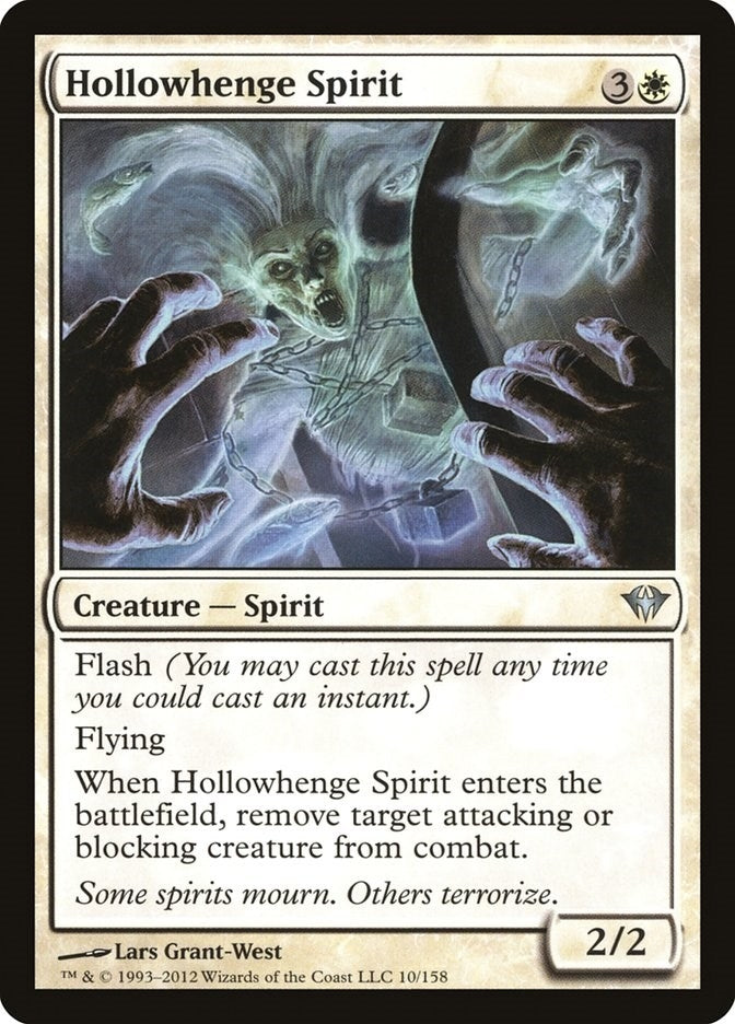 Image for Hollowhenge Spirit (Dark Ascension) (10) - Magic: The Gathering