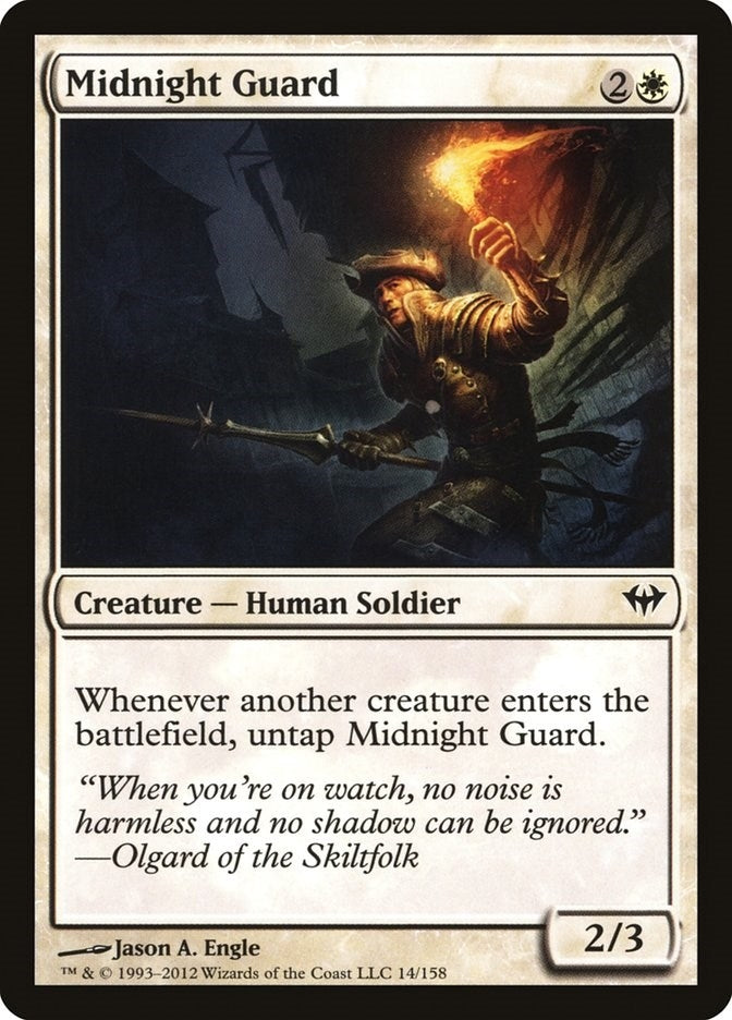 Image for Midnight Guard (Dark Ascension) (14) - Magic: The Gathering