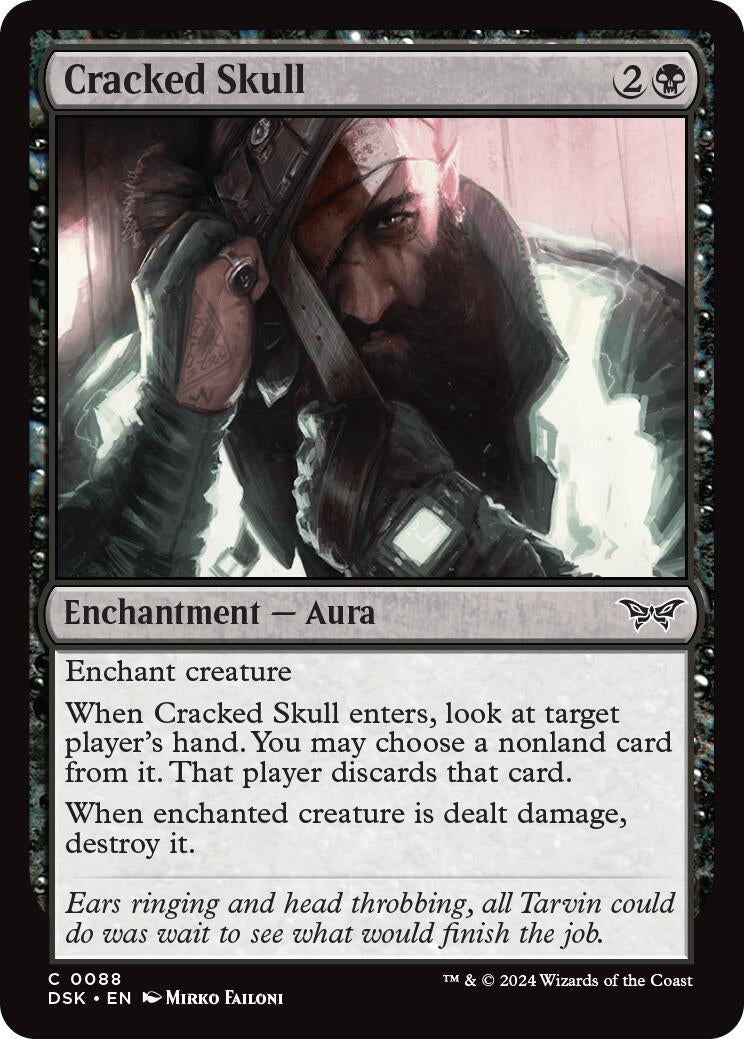 Image for Cracked Skull (Duskmourn: House of Horror) (88) - Magic: The Gathering