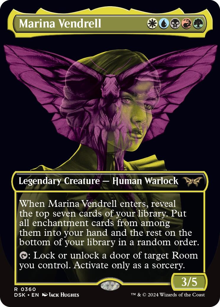 Image for Marina Vendrell (Showcase) (Duskmourn: House of Horror) (360) - Magic: The Gathering