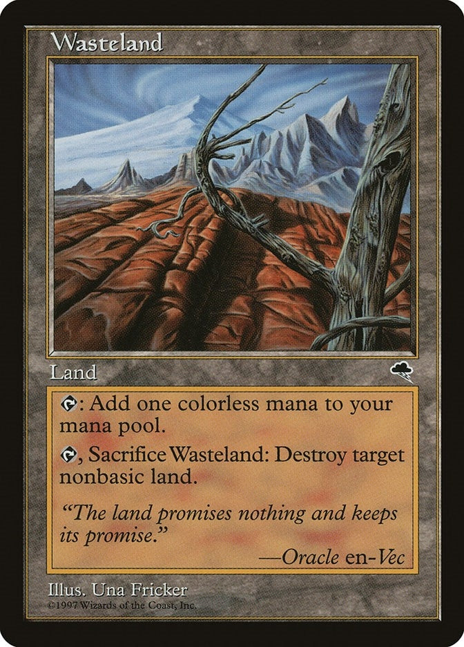 Image for Wasteland (Tempest) (330) - Magic: The Gathering