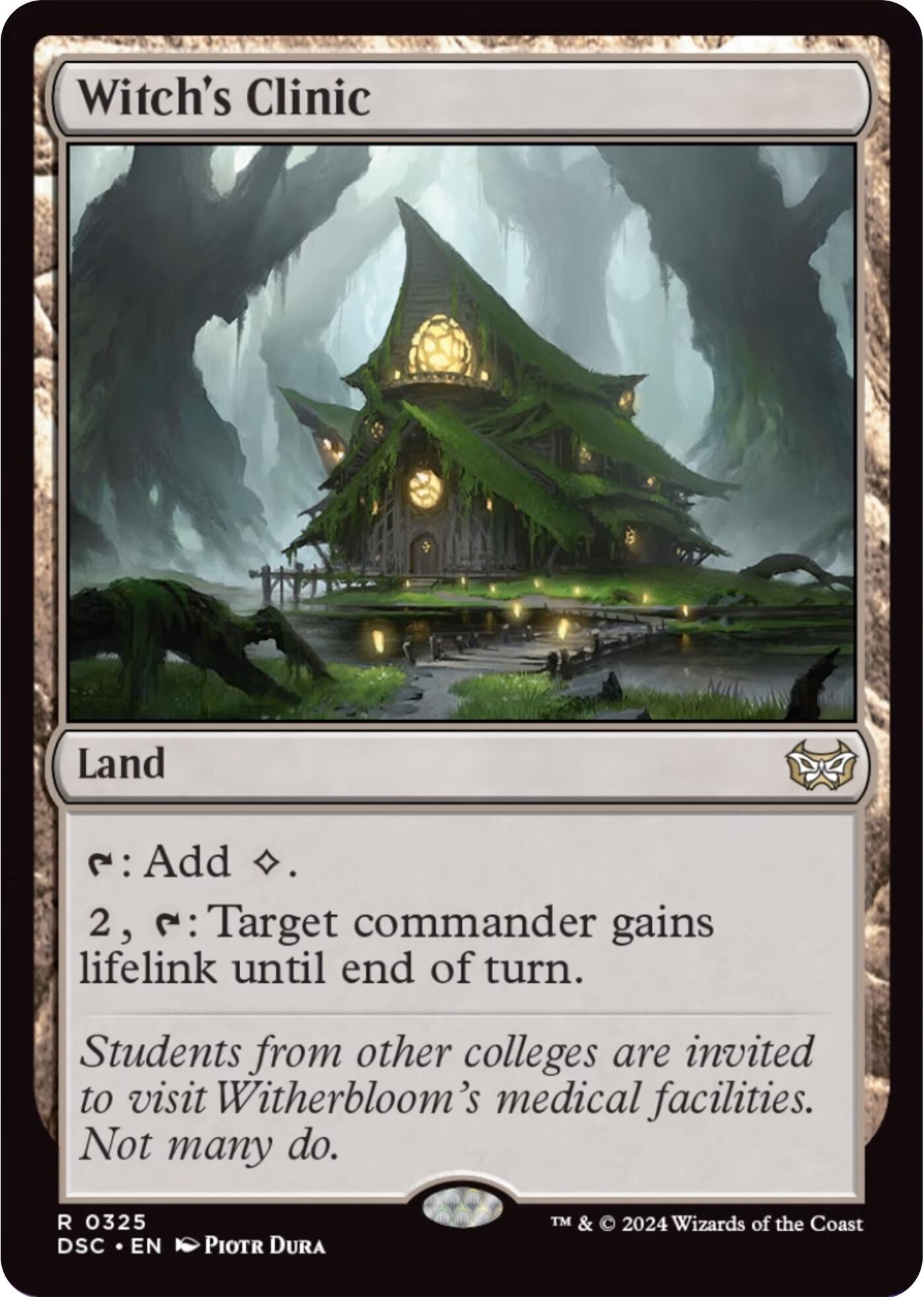 Image for Witch's Clinic (Commander: Duskmourn: House of Horror) (325) - Magic: The Gathering
