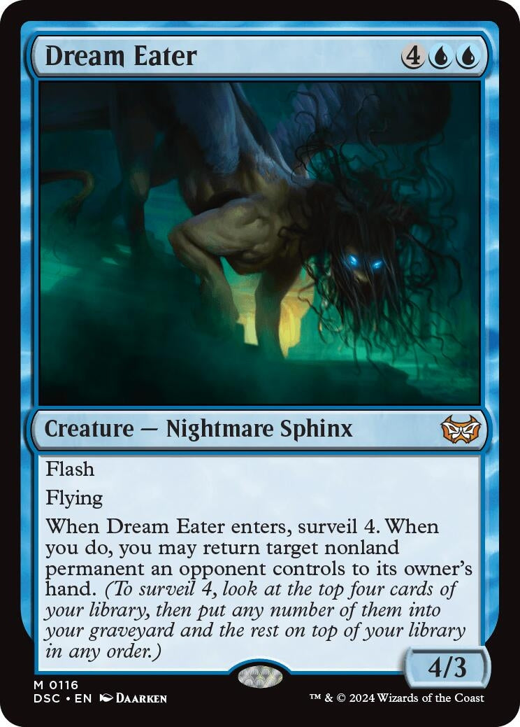 Image for Dream Eater (Commander: Duskmourn: House of Horror) (116) - Magic: The Gathering