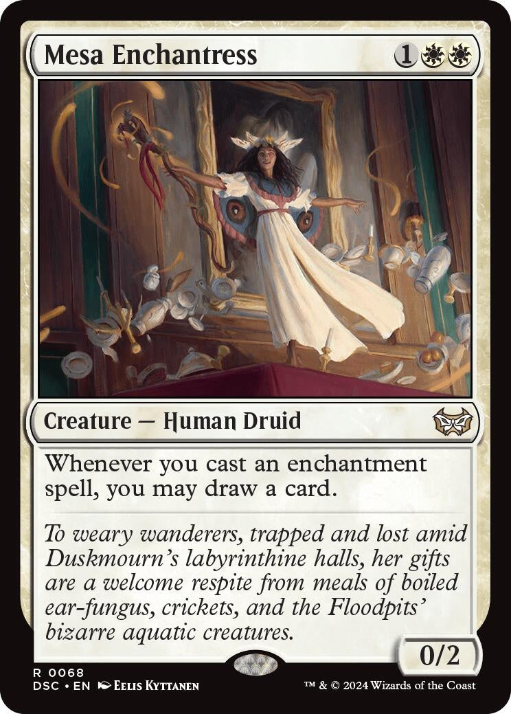 Image for Mesa Enchantress (Commander: Duskmourn: House of Horror) (68) - Magic: The Gathering