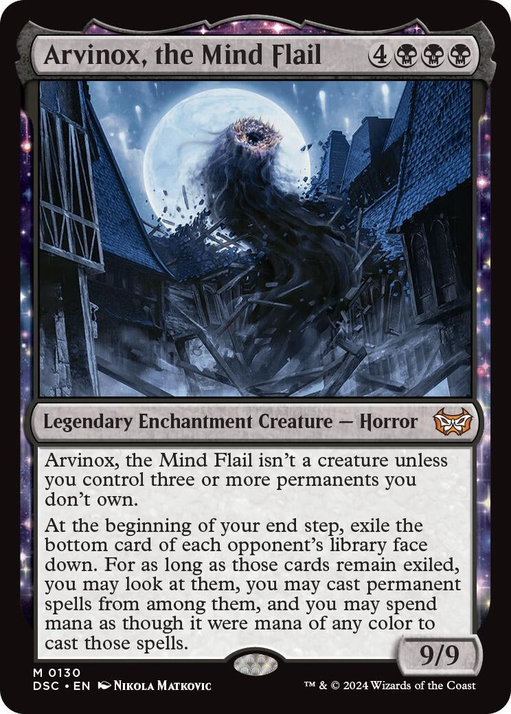 Image for Arvinox, the Mind Flail (Commander: Duskmourn: House of Horror) (130) - Magic: The Gathering