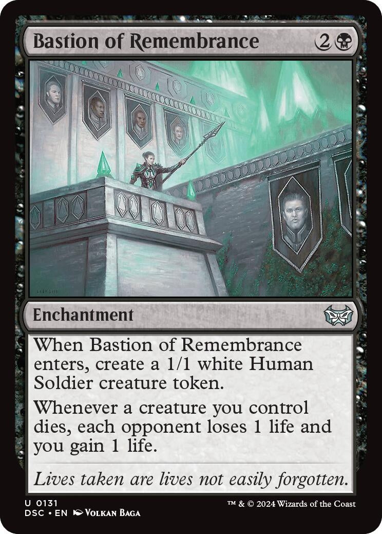 Image for Bastion of Remembrance (Commander: Duskmourn: House of Horror) (131) - Magic: The Gathering