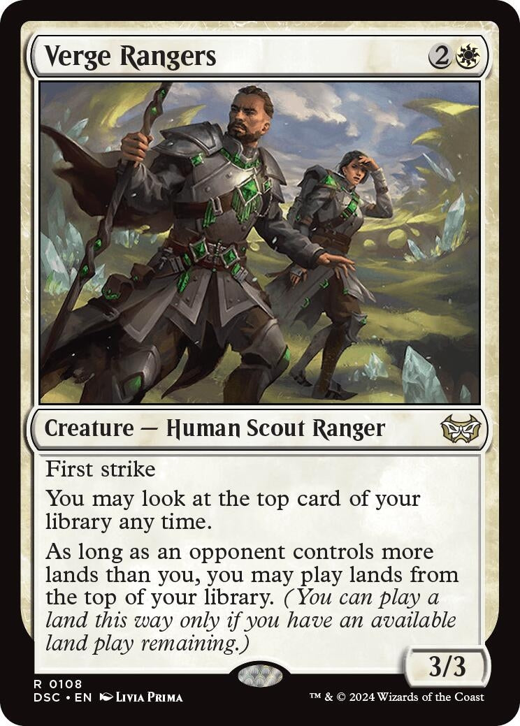 Image for Verge Rangers (Commander: Duskmourn: House of Horror) (108) - Magic: The Gathering