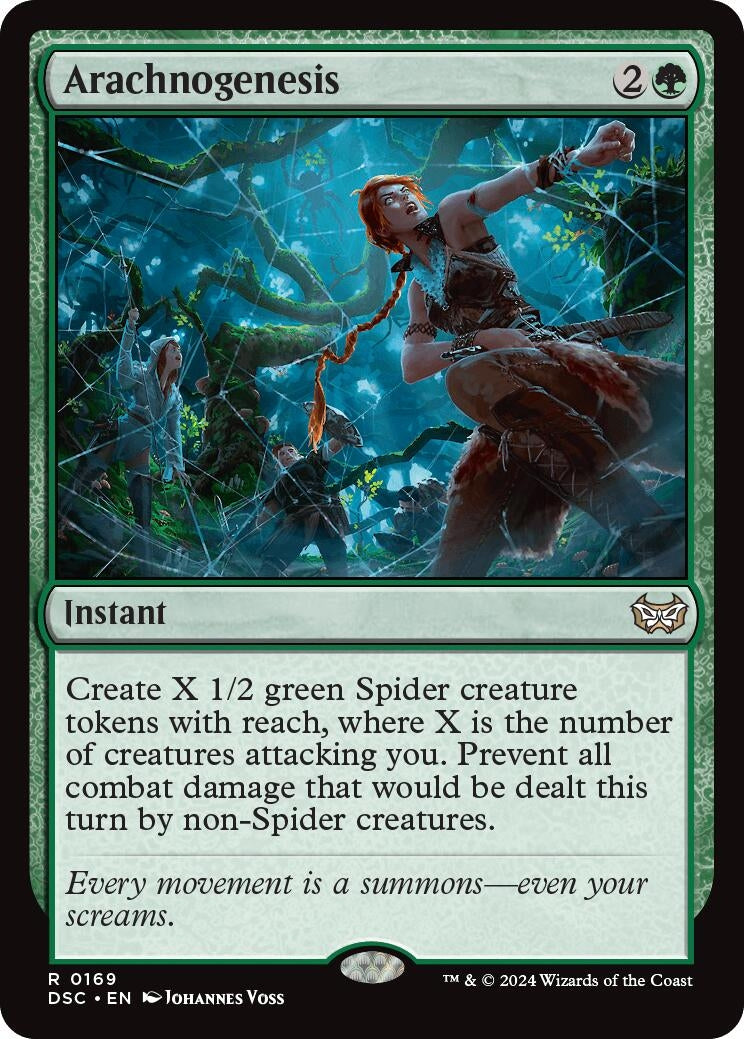 Image for Arachnogenesis (Commander: Duskmourn: House of Horror) (169) - Magic: The Gathering