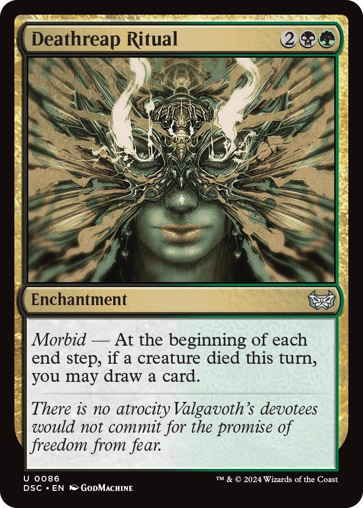 Image for Deathreap Ritual (Commander: Duskmourn: House of Horror) (86) - Magic: The Gathering