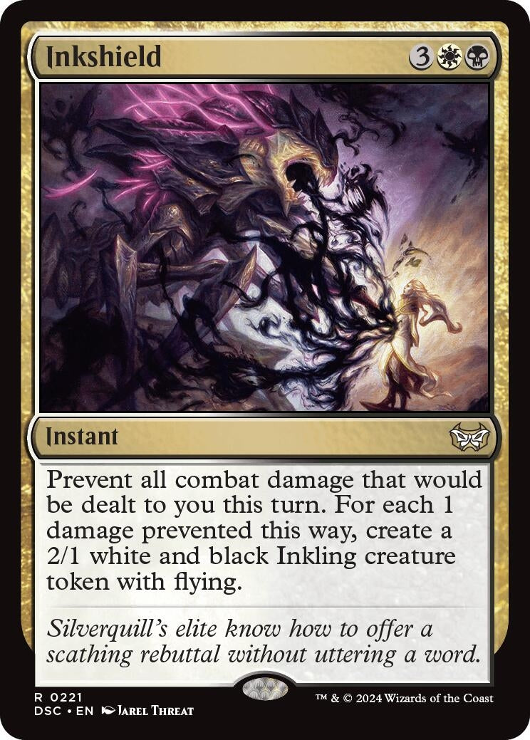 Image for Inkshield (Commander: Duskmourn: House of Horror) (221) - Magic: The Gathering