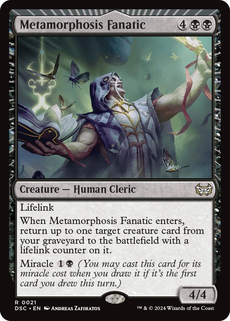 Image for Metamorphosis Fanatic (Commander: Duskmourn: House of Horror) (21) - Magic: The Gathering