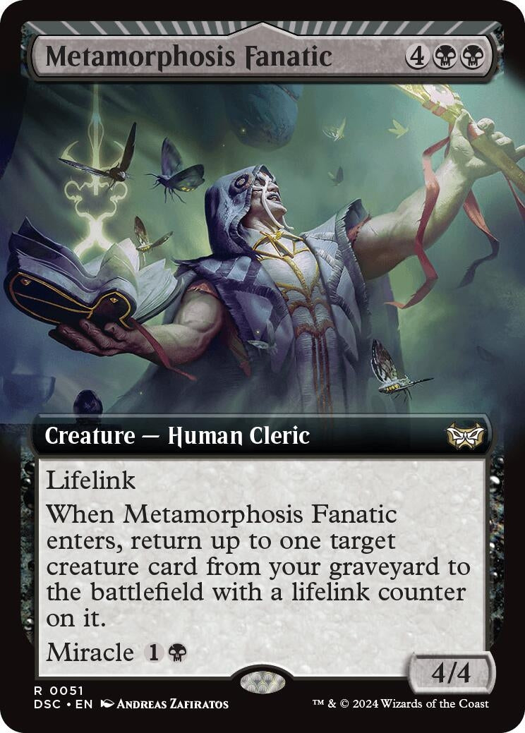 Image for Metamorphosis Fanatic (Extended Art) (Commander: Duskmourn: House of Horror) (51) - Magic: The Gathering