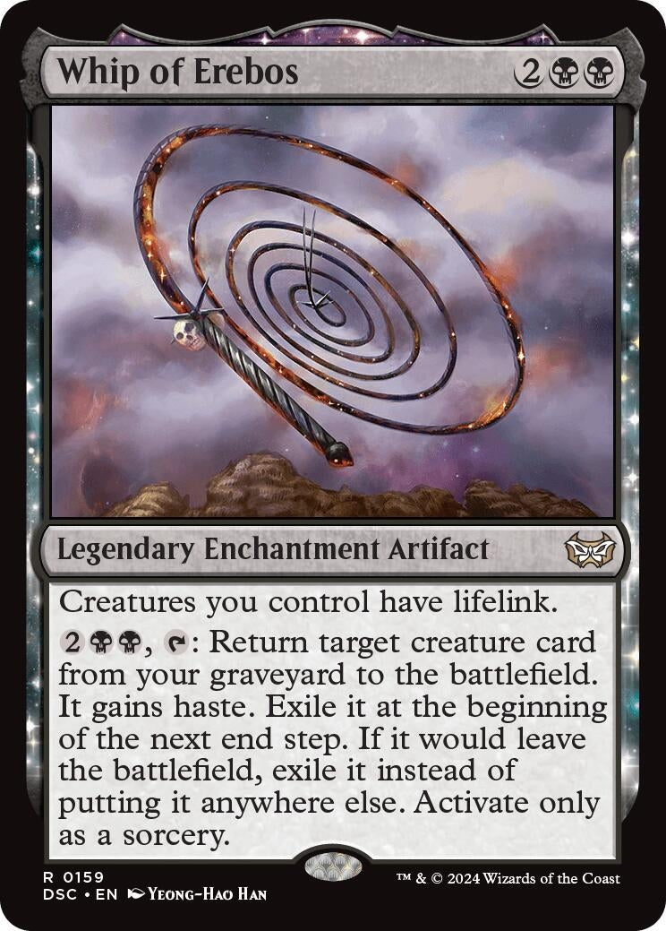 Image for Whip of Erebos (Commander: Duskmourn: House of Horror) (159) - Magic: The Gathering