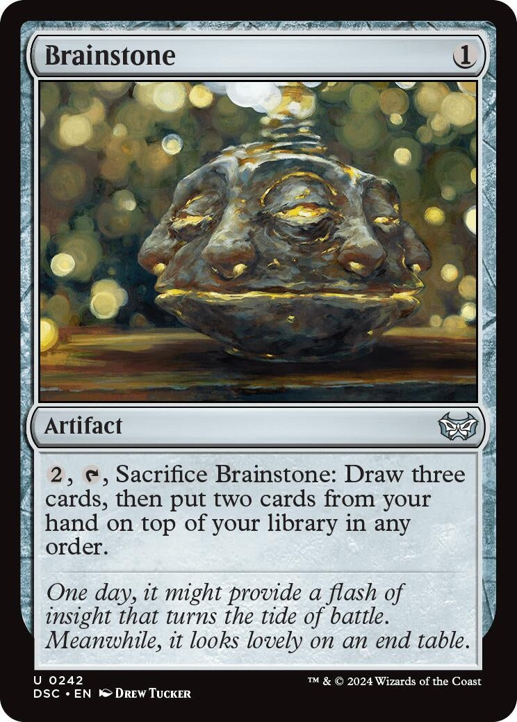 Image for Brainstone (Commander: Duskmourn: House of Horror) (242) - Magic: The Gathering