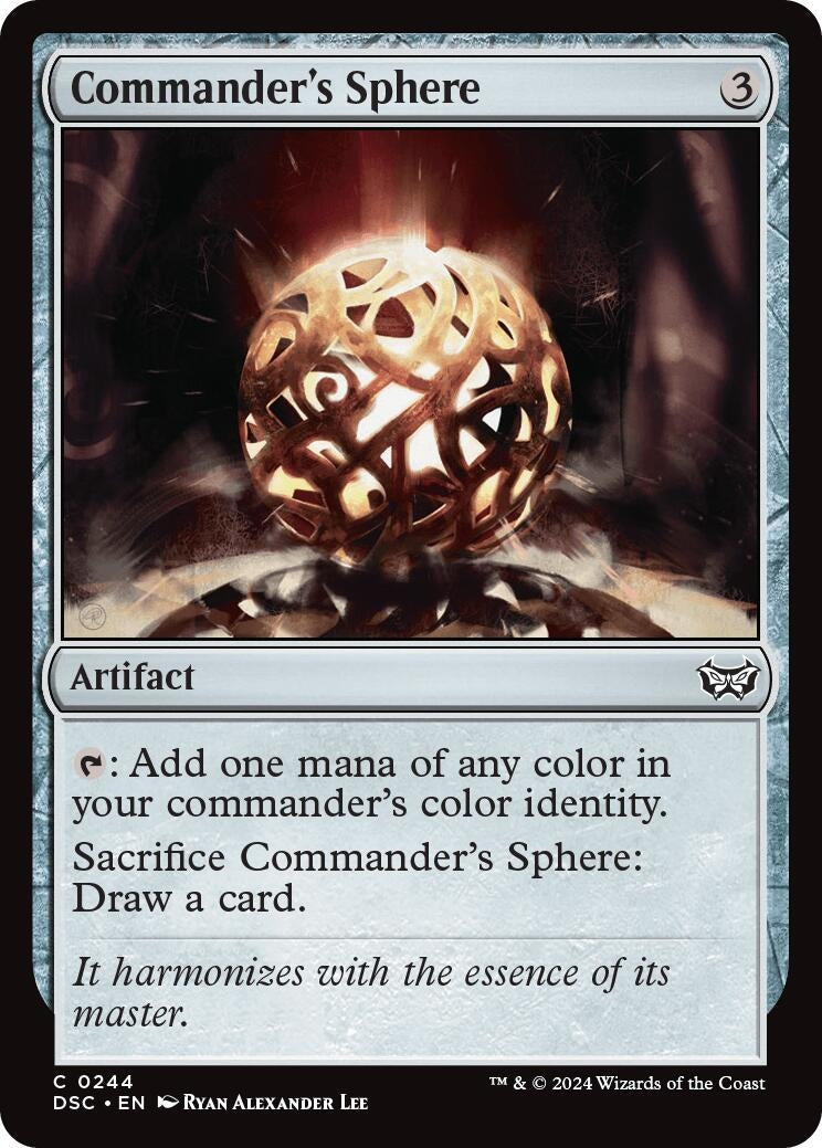 Image for Commander's Sphere (Commander: Duskmourn: House of Horror) (244) - Magic: The Gathering