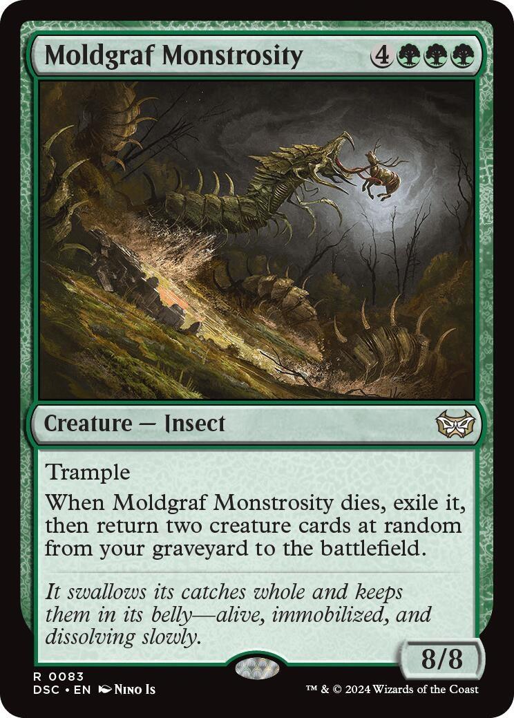 Image for Moldgraf Monstrosity (Commander: Duskmourn: House of Horror) (83) - Magic: The Gathering