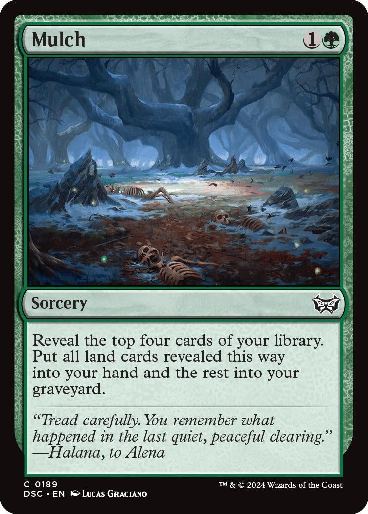 Image for Mulch (Commander: Duskmourn: House of Horror) (189) - Magic: The Gathering