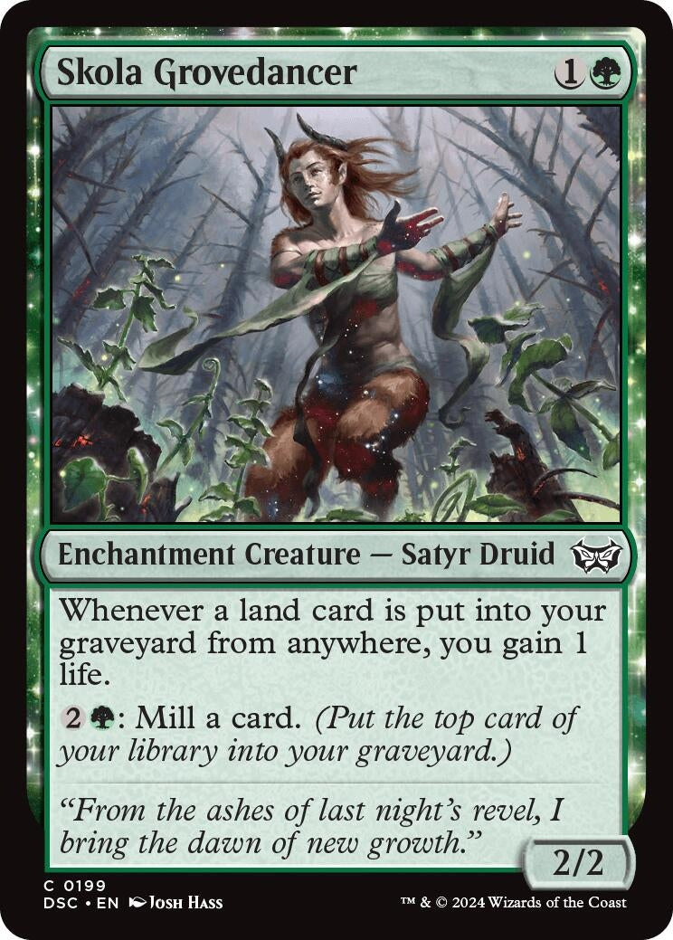 Image for Skola Grovedancer (Commander: Duskmourn: House of Horror) (199) - Magic: The Gathering